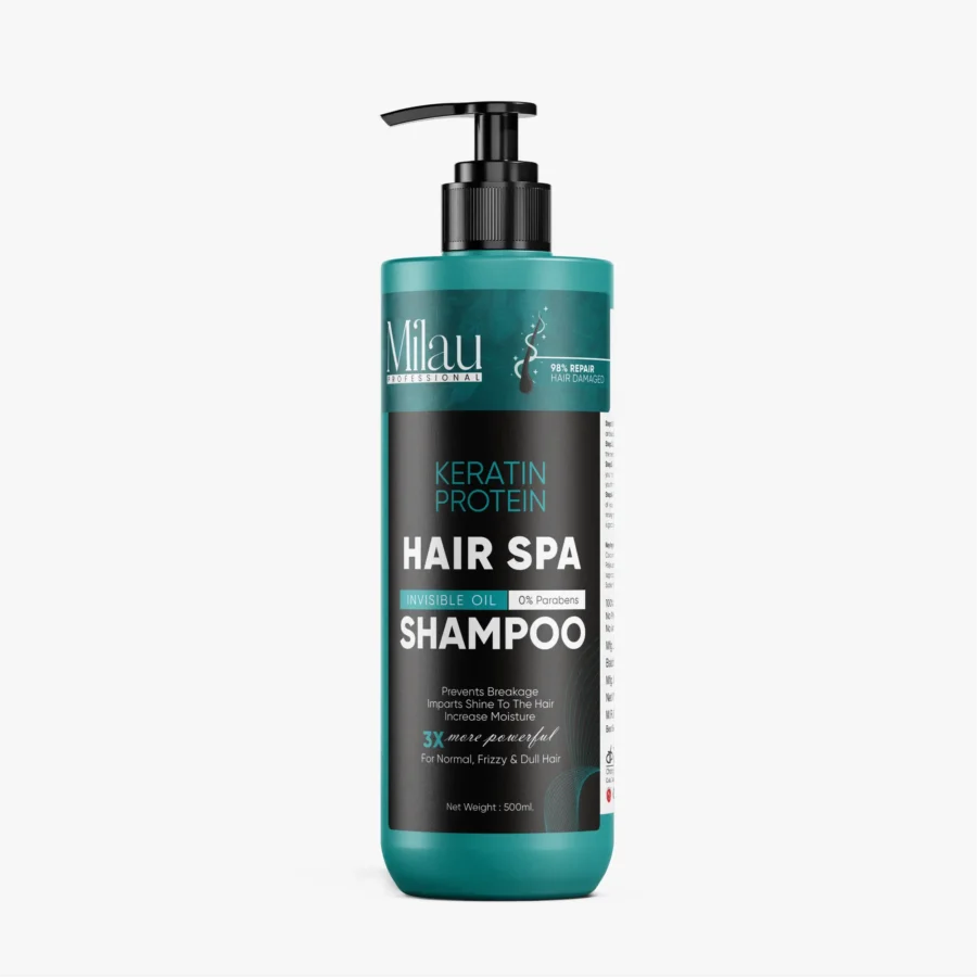 Milau Keratin Protein Hair Spa Shampoo (500ml)