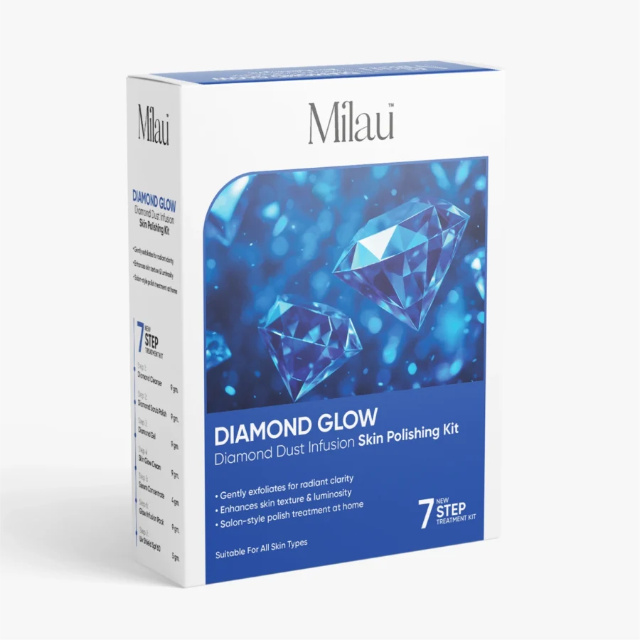 DIAMOND GLOW – Skin Polishing Kit – 54 Gm. Single Use
