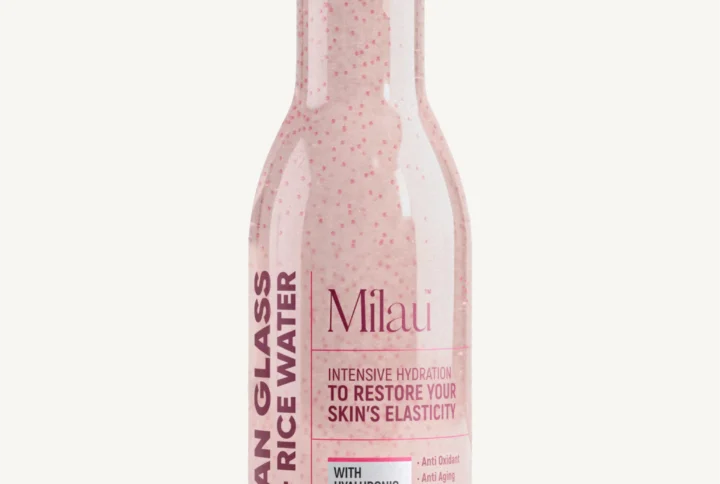 rice water face body wash glass skin hydration hyaluronic acid glowing skin cleanser milau