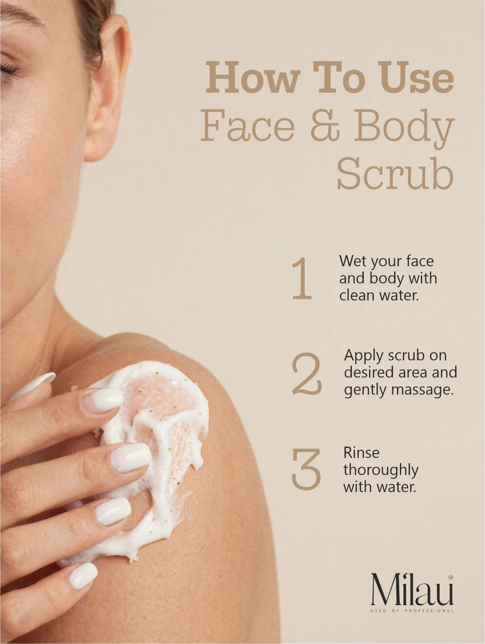 How to Use Face & Body Scrub for Best Results | Exfoliation Routine | Milau