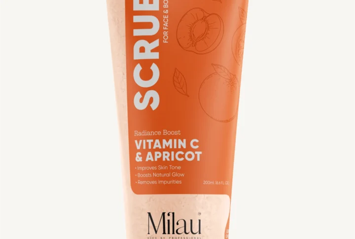 vitamin c face and body scrub for glowing skin tan removal gentle exfoliating scrub