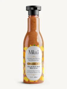 Milau Vitamin C Face & Body Wash with Scrub