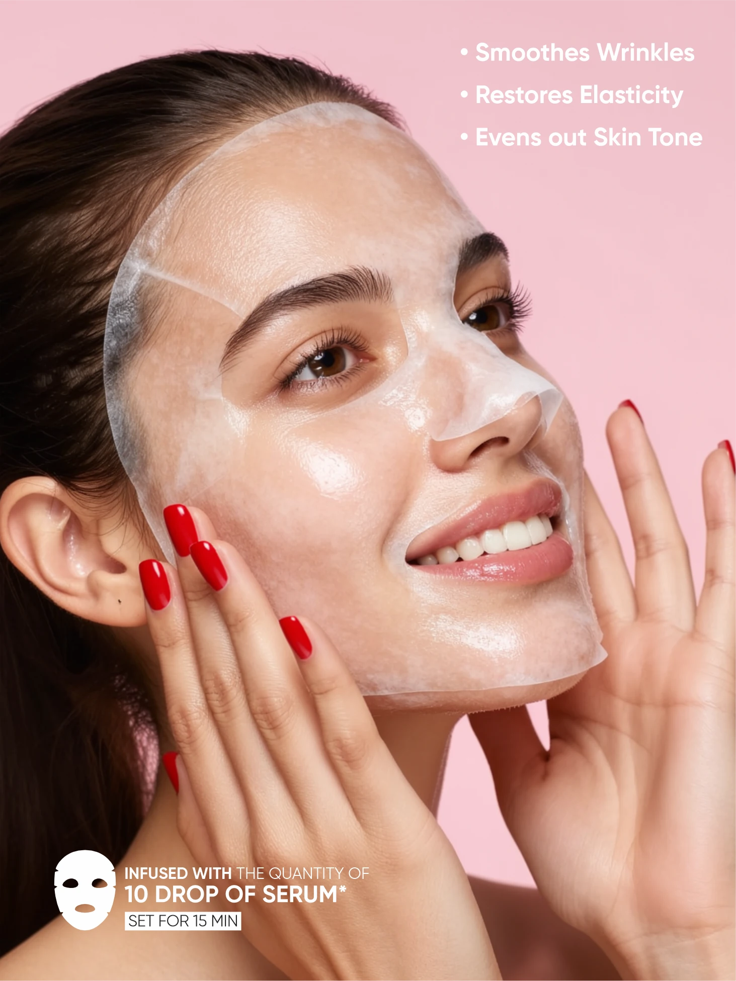 Hydrating Sheet Mask for Glowing Skin & Instant Radiance | Milau