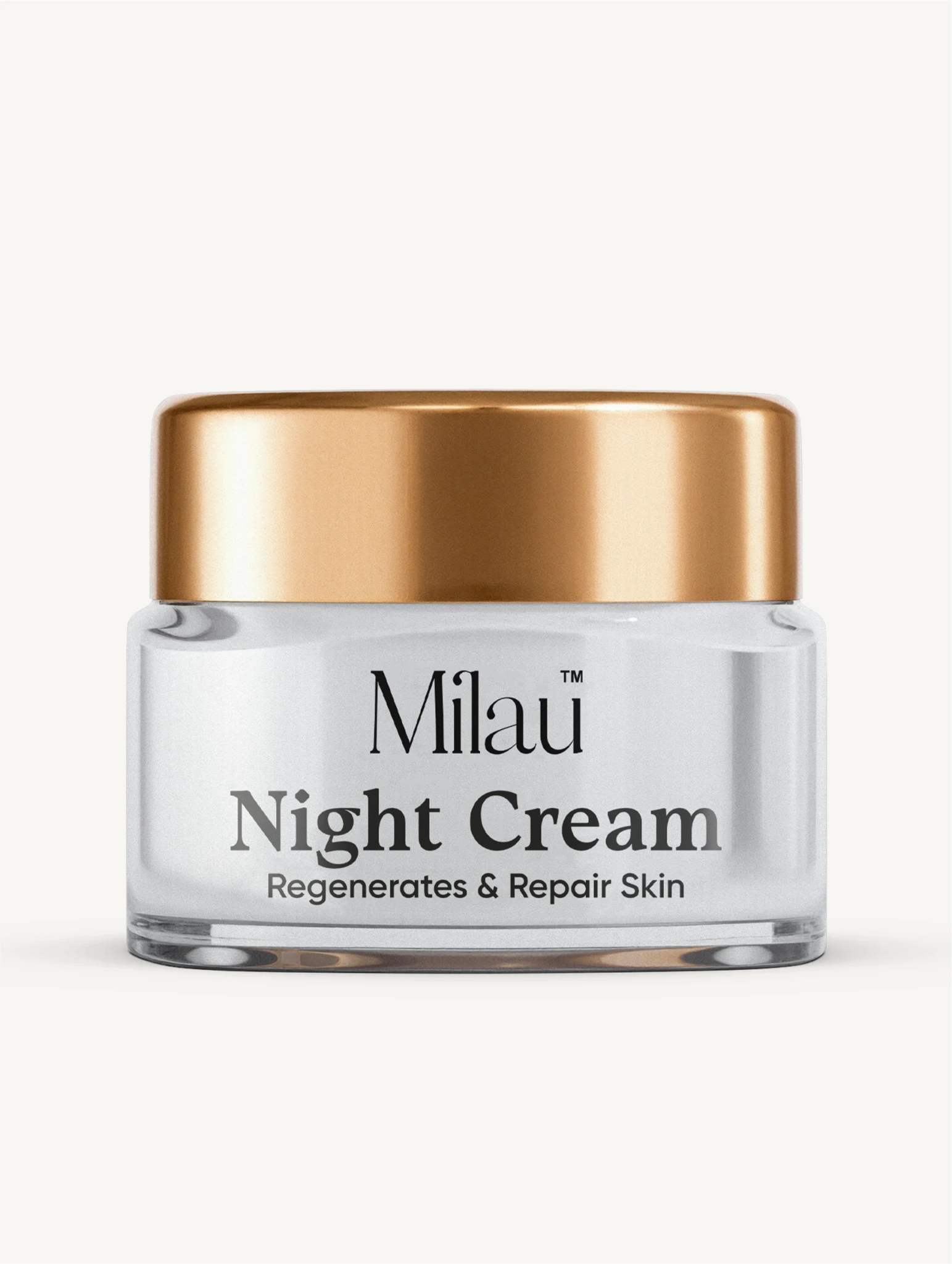 Night Cream | Skin Repair & Regeneration Cream for Glowing Skin | Milau