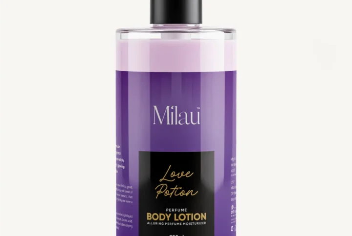 Milau Love Potion perfume body lotion bottle in hand moisturizing scented lotion 300ml