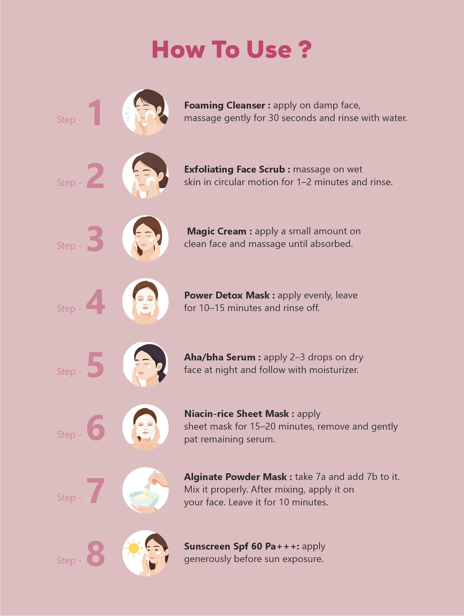 How to Use Korean Glass Skin Kit | Step-by-Step Facial Routine | Milau