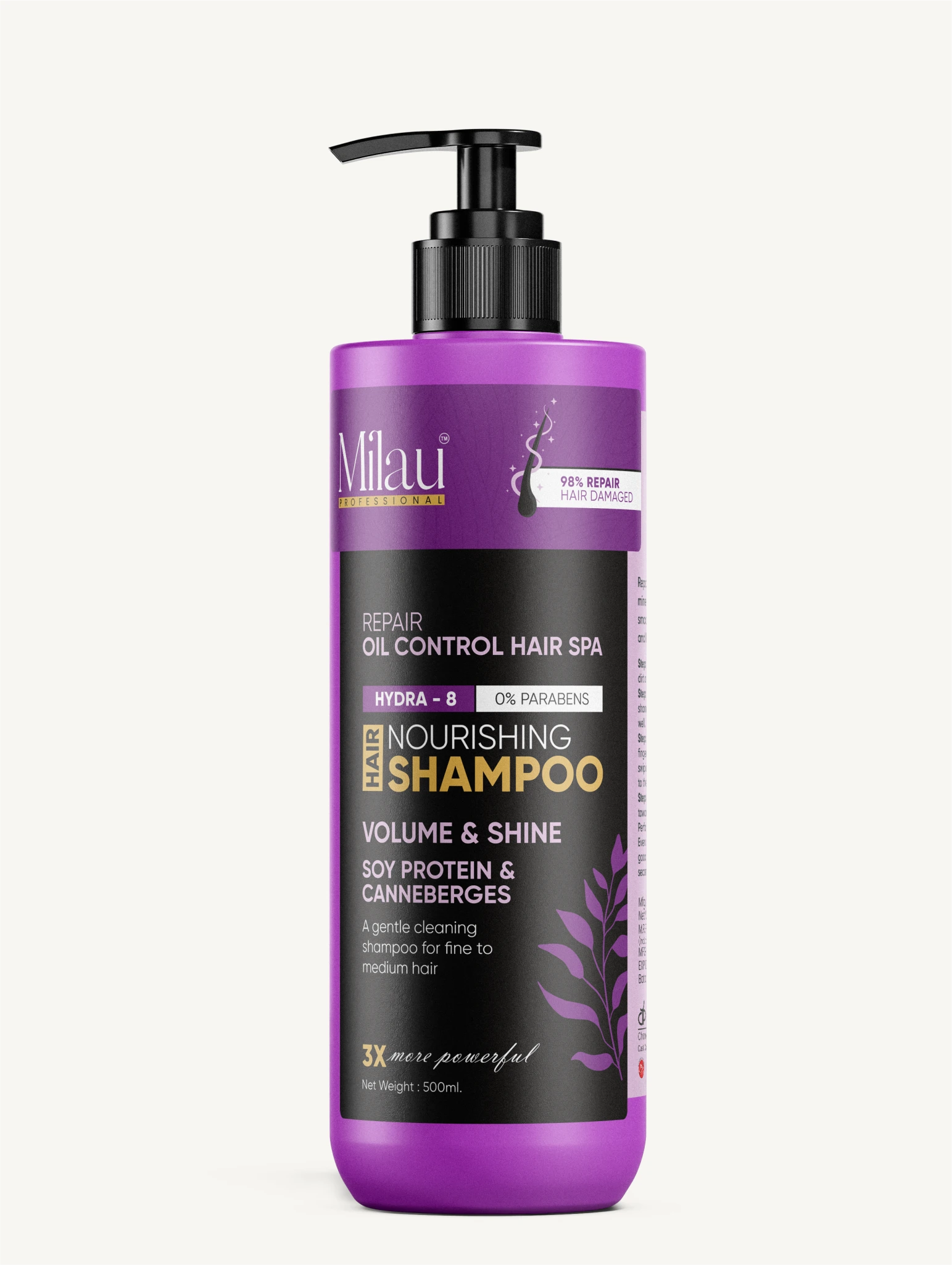 Deep Cleansing Oil Control Shampoo | Fresh Scalp Technology | Milau
