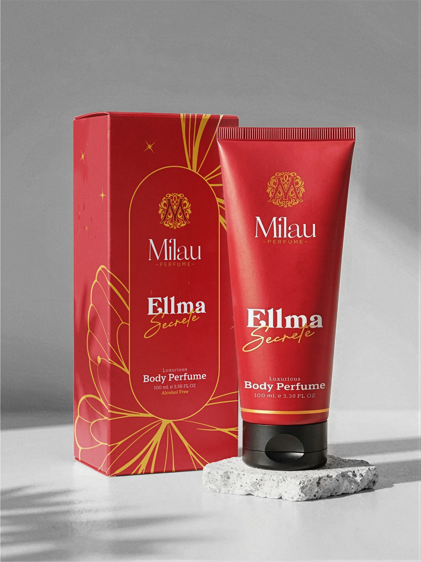 Milau Ellma Secrete Alcohol-Free Luxurious Body Perfume | 100 ml