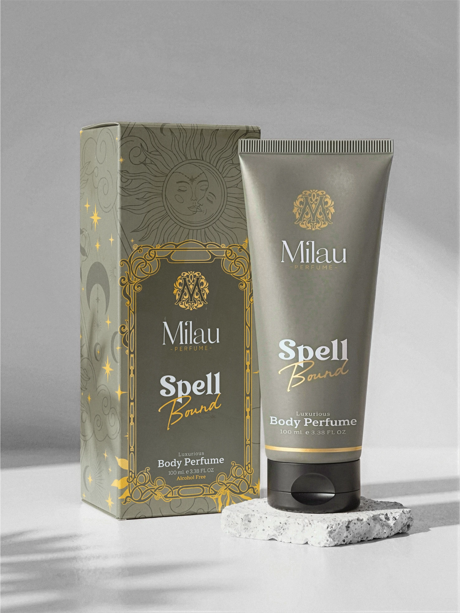 Milau Spell Bound Alcohol-Free Luxurious Body Perfume | 100 ml