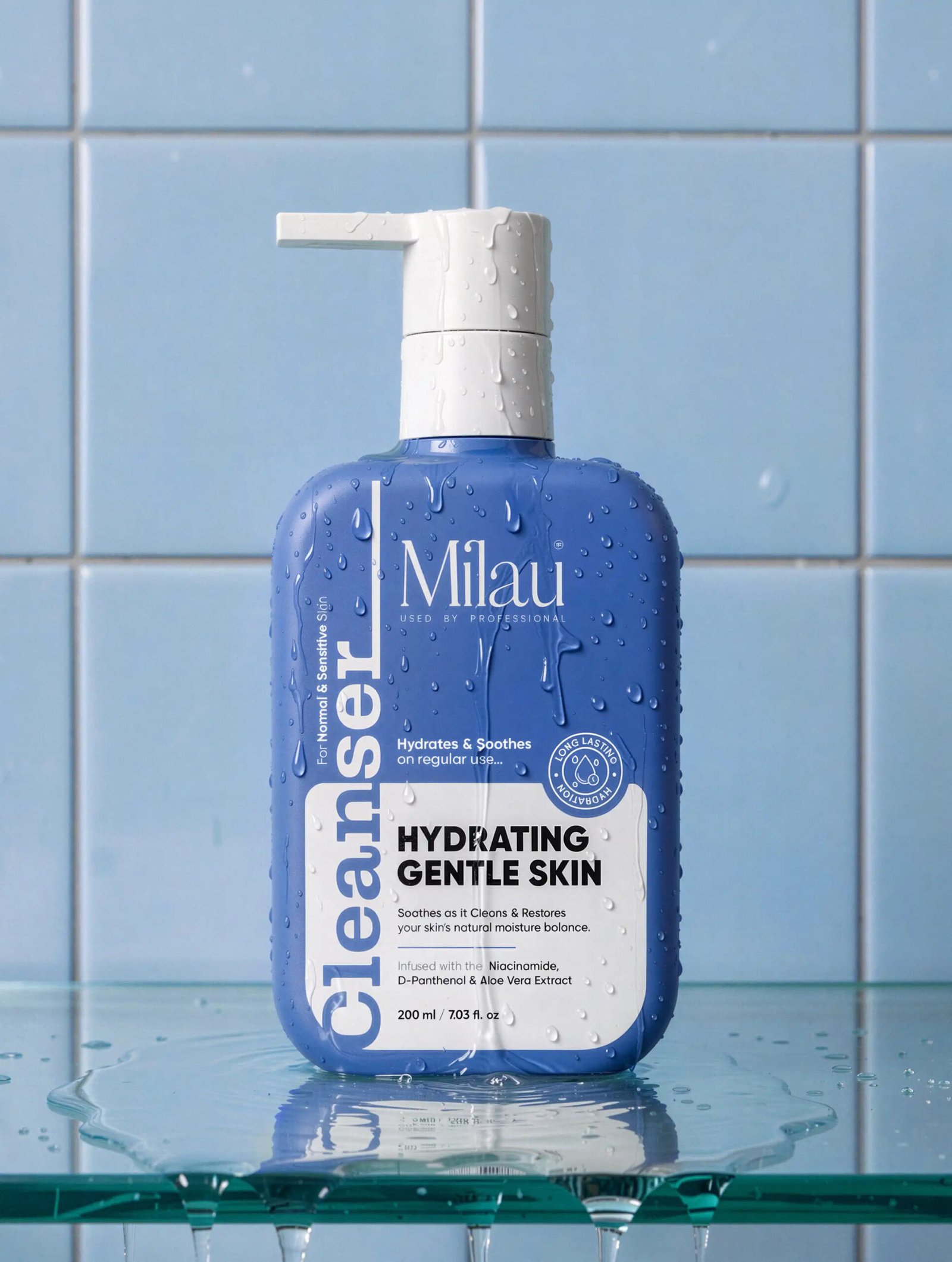 Milau Hydrating Gentle Face Wash – Spa Shot
